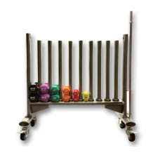 Myo - Vertical Studio Dumbbell Rack on Castors