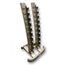 Myo - Vertical Curved Dumbbell Rack - Holds 10 pairs