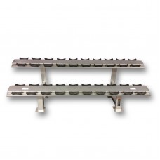 MYO 10 pair 2 tier Dumbbell Rack