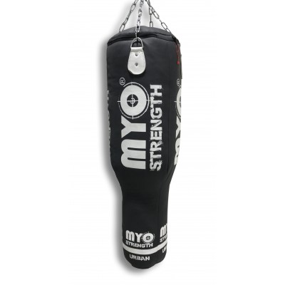 Myo Box Leather Angle Punchbag 4ft