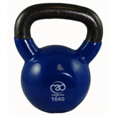 Fitness Mad 16Kg Kettlebell - Blue