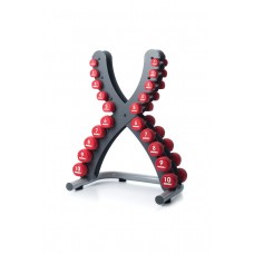 Escape 1-10kg EDGE Urethane Dumbbell Set with X Rack