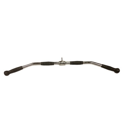 Myo Lat Pulldown Bar 36inch PU Grips Cable Attachment