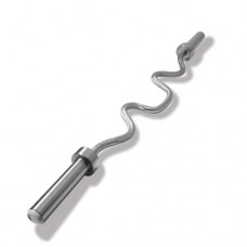 Jordan Fitness Steel Series Super Curl Bar