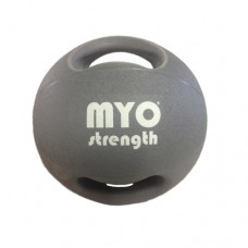 MYO - 10KG Grey/ Orange Double Grip Medicine Balls MYO - 10KG Grey/ Orange Double Grip Medicine Balls