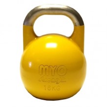 MYO - 16kg Competition Kettlebell Yellow 