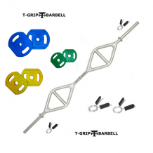 **NEW STYLE** T-Grip Pro Barbell Set