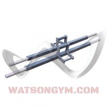 Watson Gym Equipment Farmer's Walk Dual Grip Handles