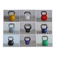 4KG Cast Iron Russian Kettlebell (Pink)