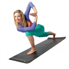 Reebok Yoga Mat with eyelets 1000mm x 500mm (Black) Reebok Yoga Mat with eyelets 1000mm x 500mm (Black)