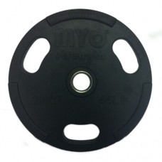 MYO - 20KG Olympic Rubber Discs (Single)